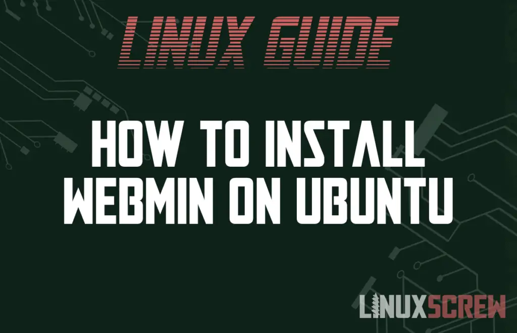 How To Install Webmin On Ubuntu 20 04