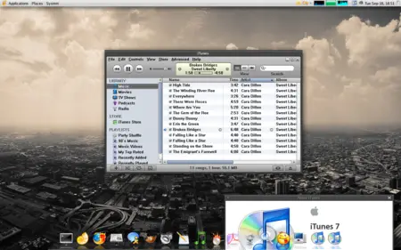 itunes in linux