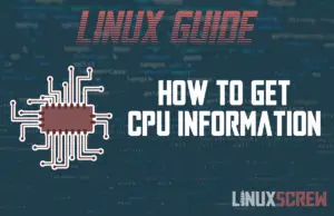 how to get cpu information linux
