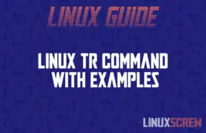 linux tr command 1