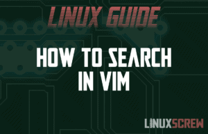 How to Search in Vim