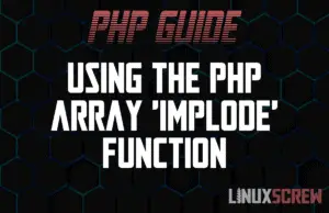 php implode function