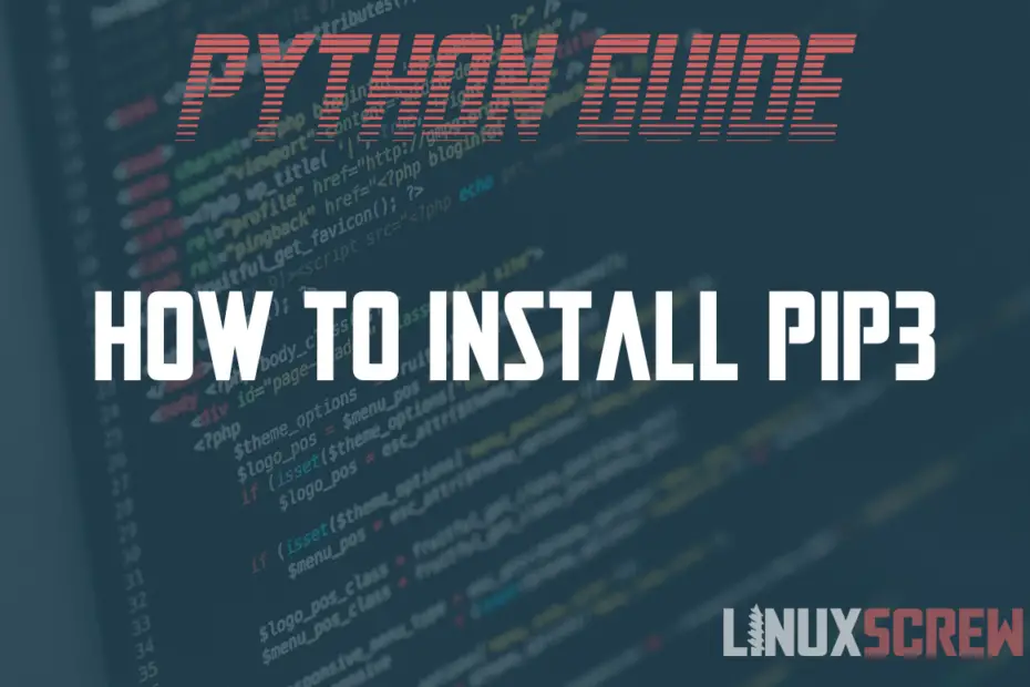 install pip3 linux