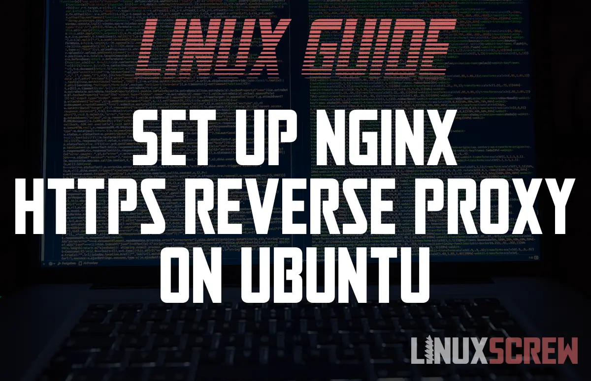 Set Up Nginx HTTPs Reverse Proxy on Ubuntu