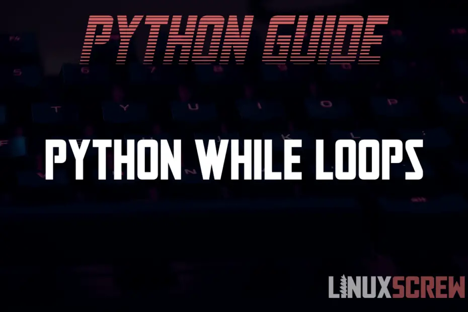 python while loops