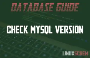Check MySQL Version