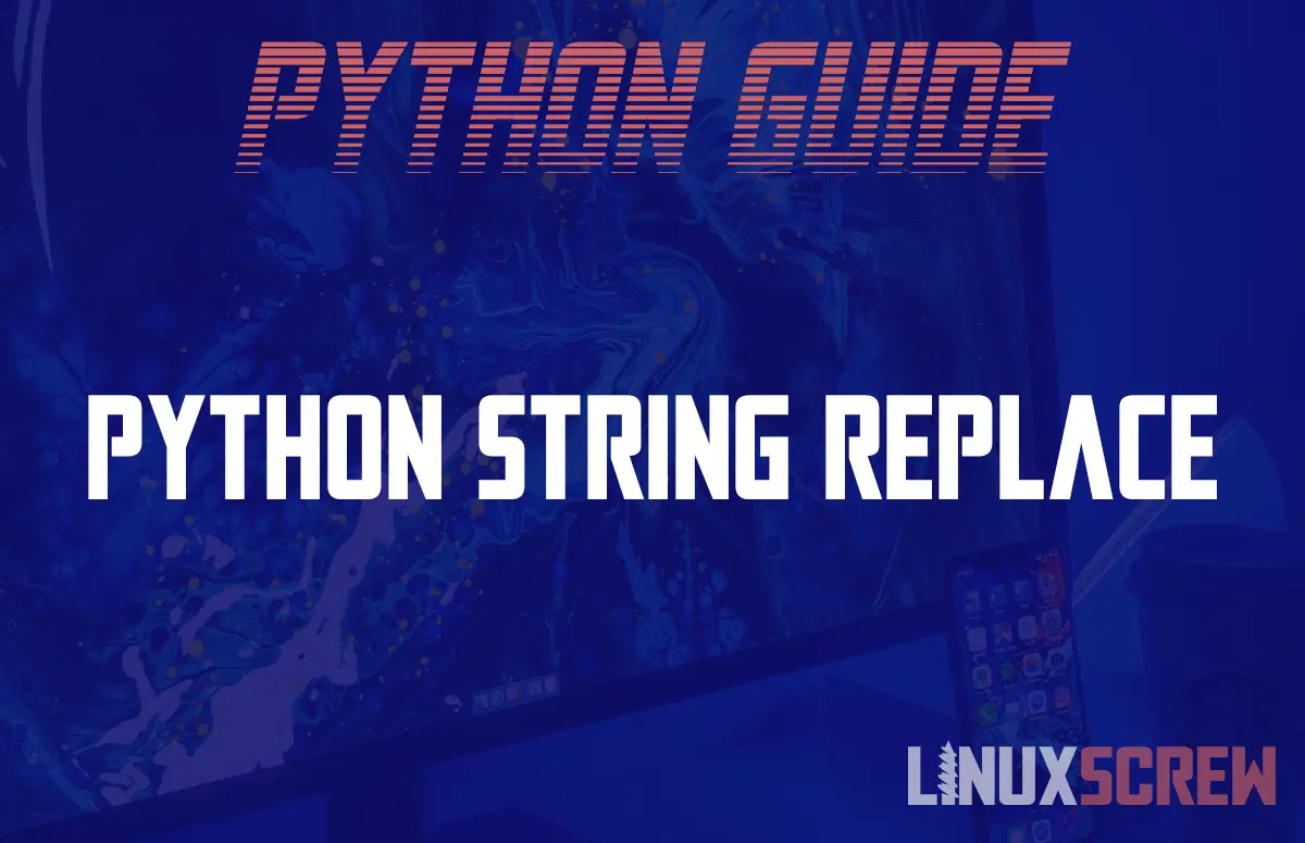 Python String replace