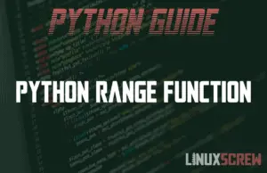 Python range Function