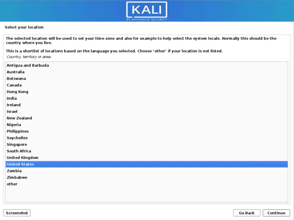 install kali 4