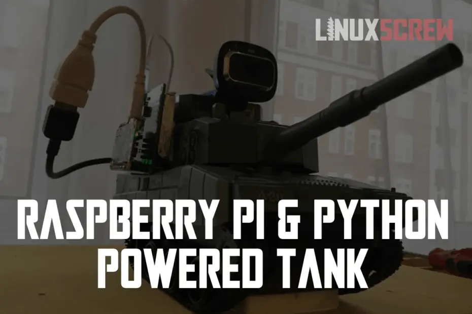 pi python powered tank