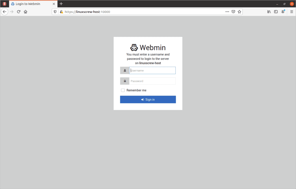 webmin install ubuntu 7