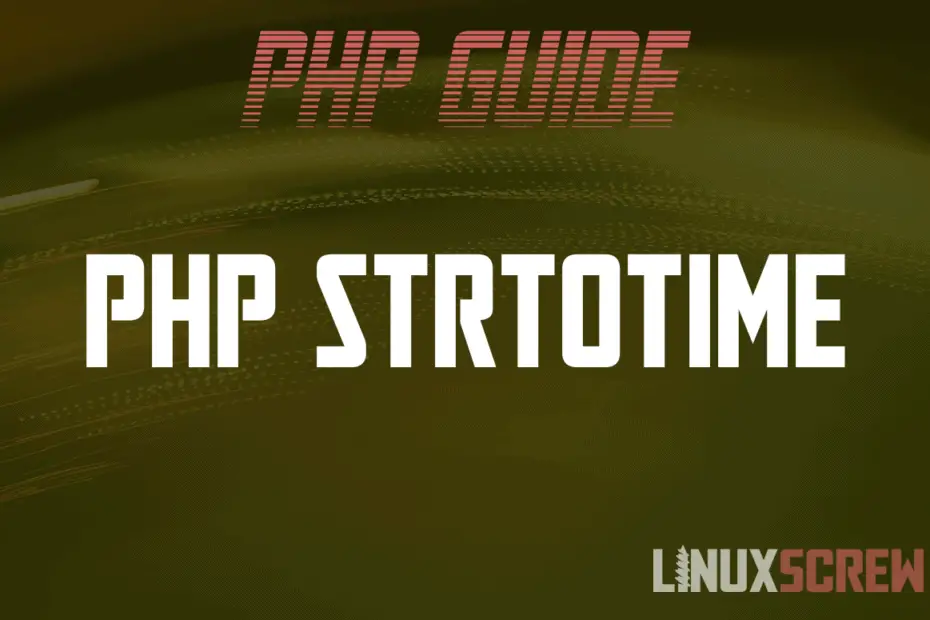 PHP strtotime