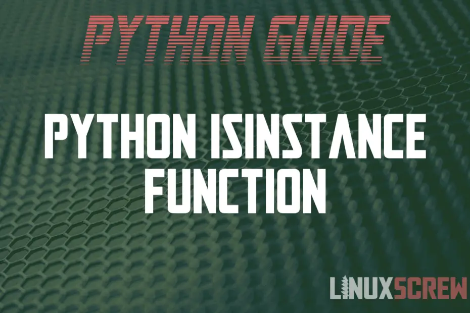 Python isinstance Function
