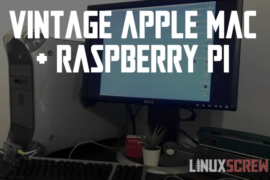 Vintage Apple Macintosh Raspberry Pi