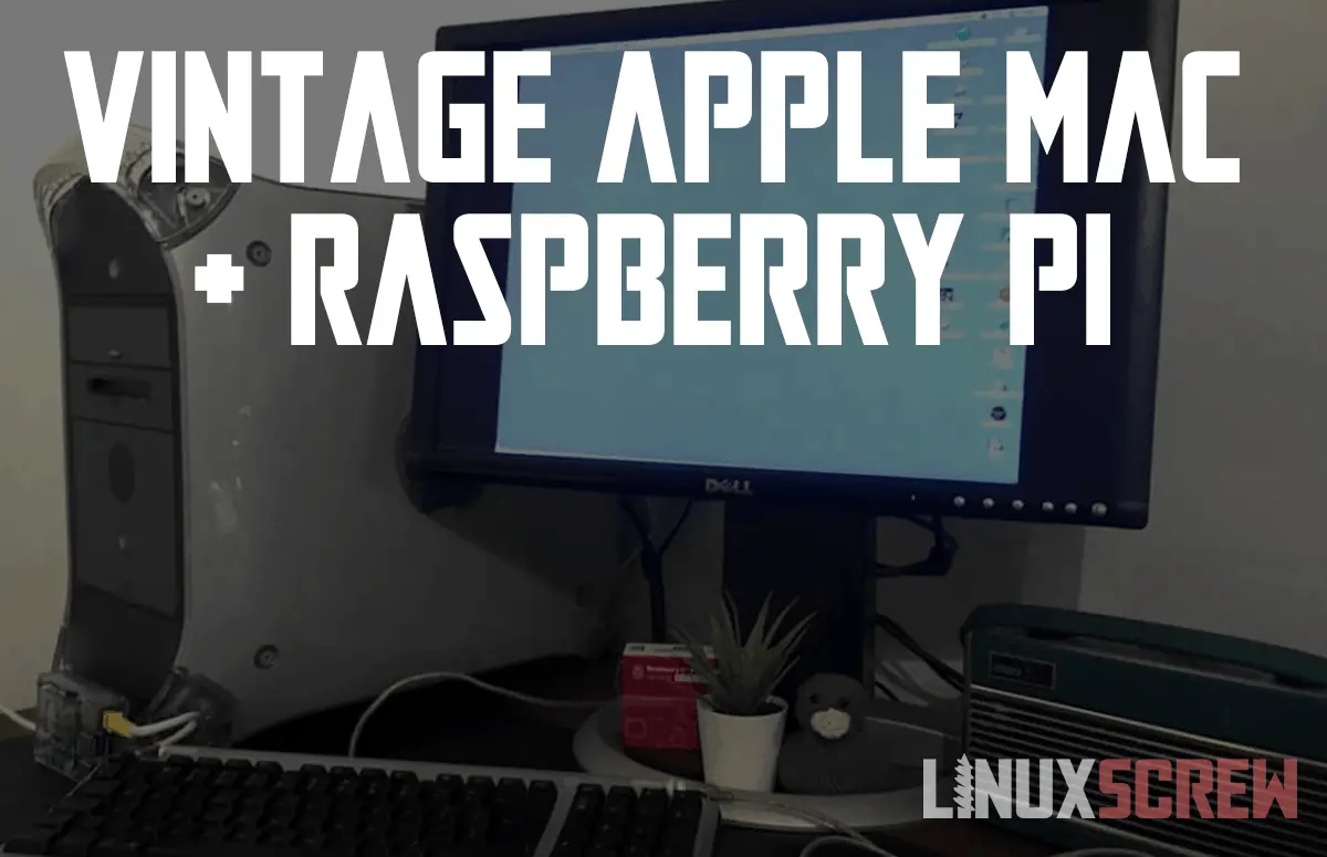 Vintage Apple Macintosh Raspberry Pi