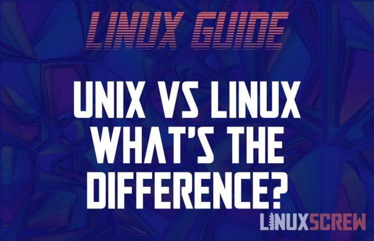 Unix Vs Linux Whats The Difference 2974