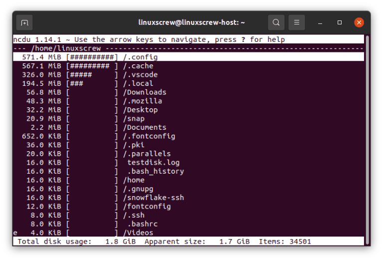 ubuntu find file extension