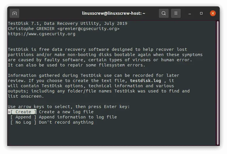 ubuntu recover deleted files 1