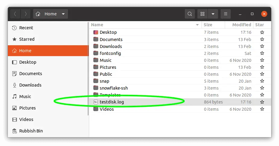 ubuntu recover deleted files 2