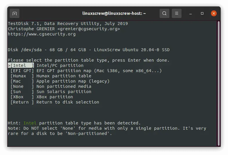 ubuntu recover deleted files 4