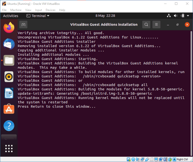 ubuntu install virtualbox dependencies