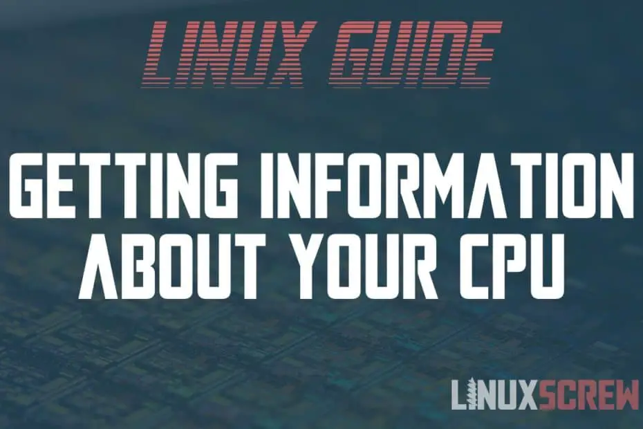 Get CPU Info in Linux