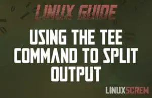 Linux tee Command
