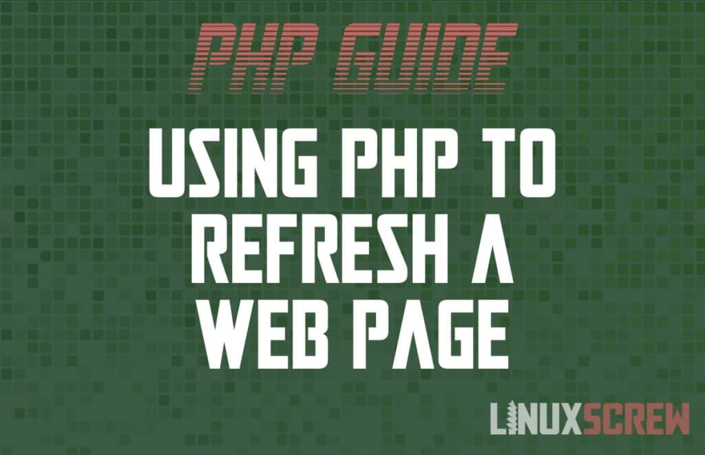 refresh php ini