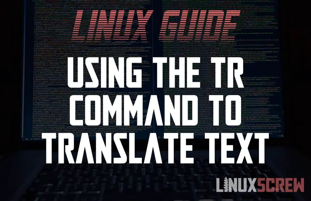 Linux tr Command