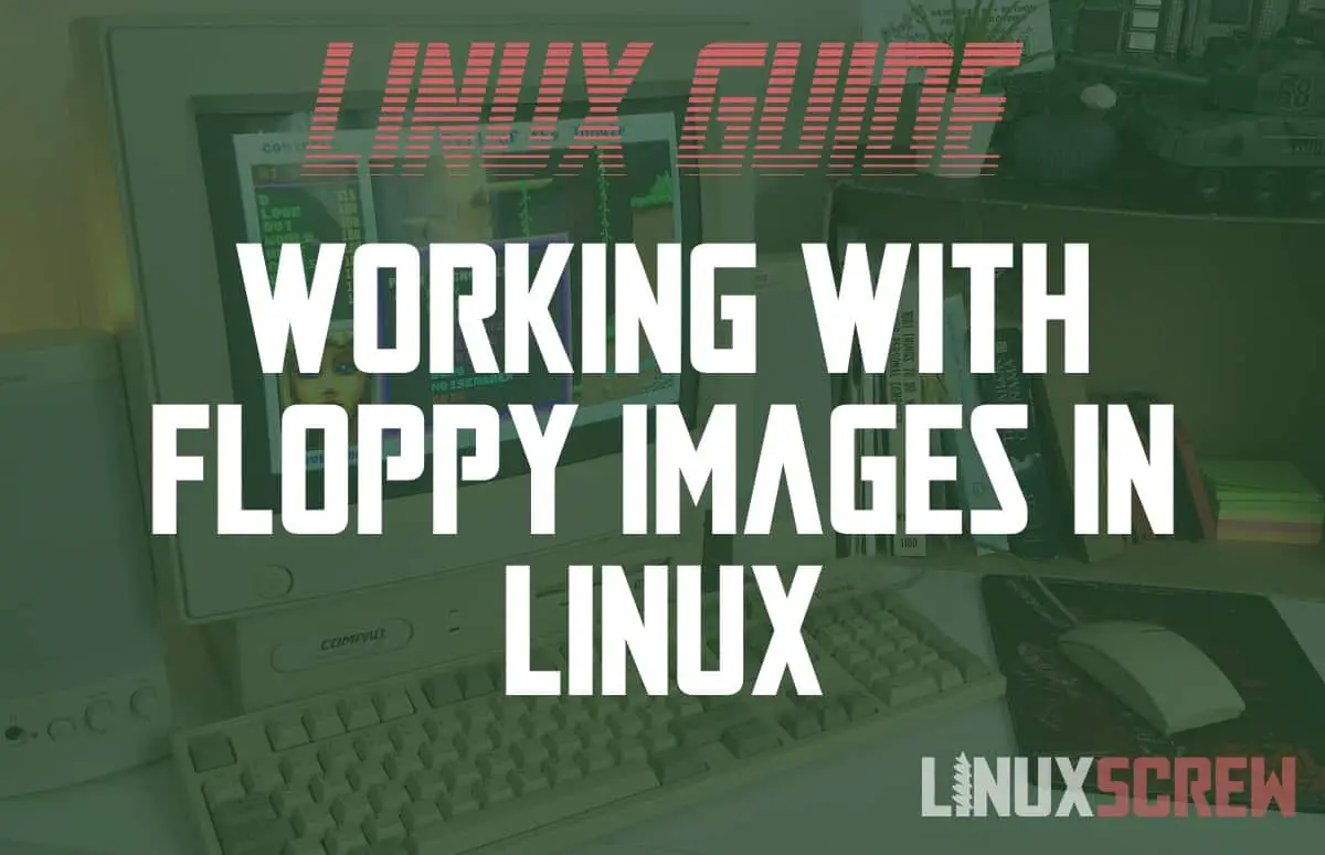 Linux dd read write floppy images