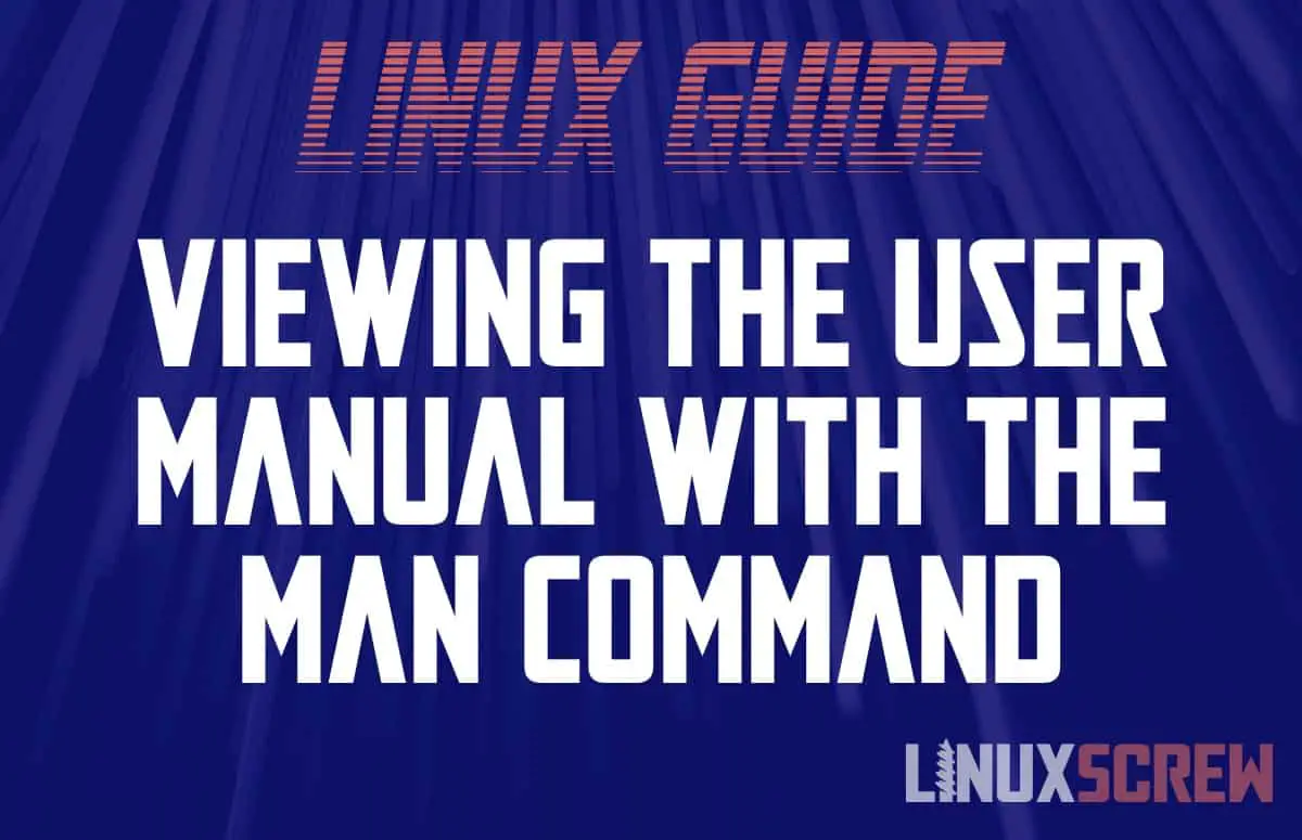 Linux man Command