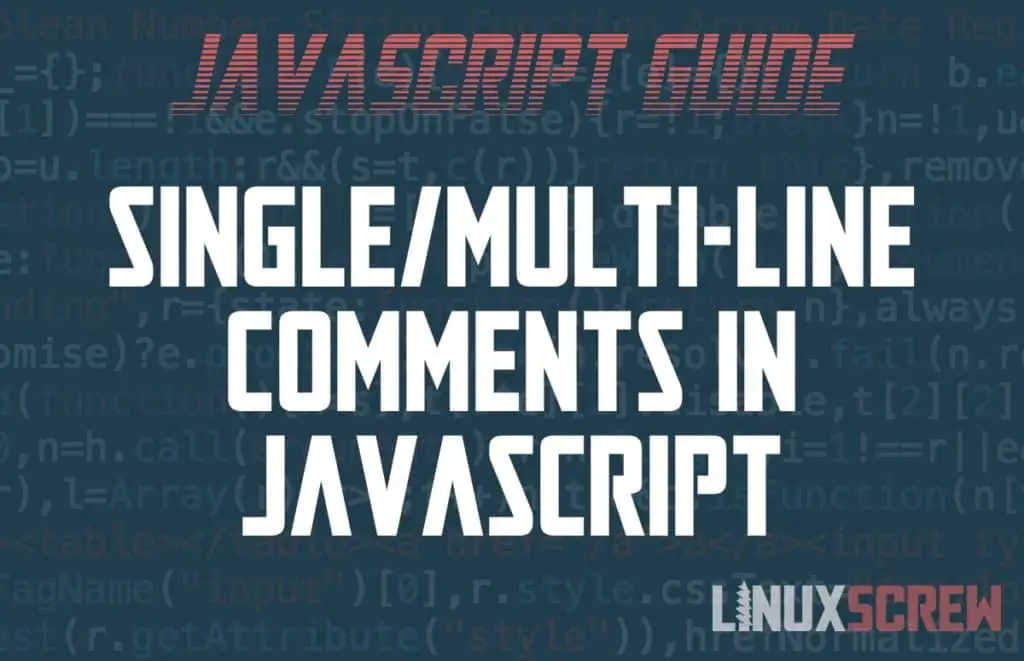 How to use Comments in JavaScript