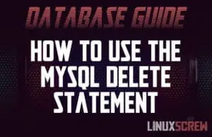 MySQL Delete