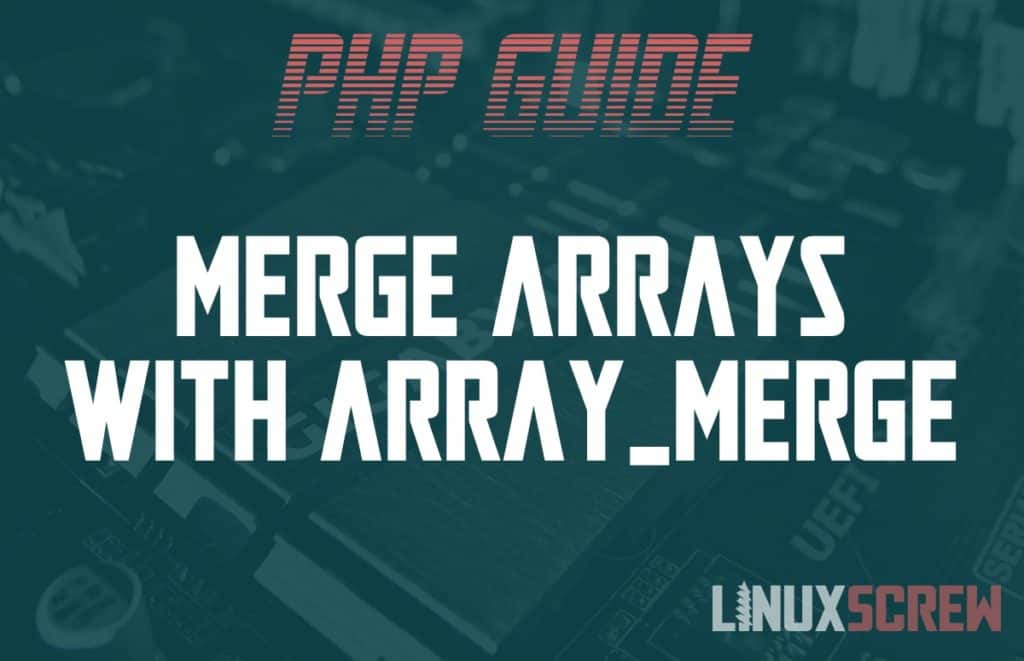 php array_merge loses keys