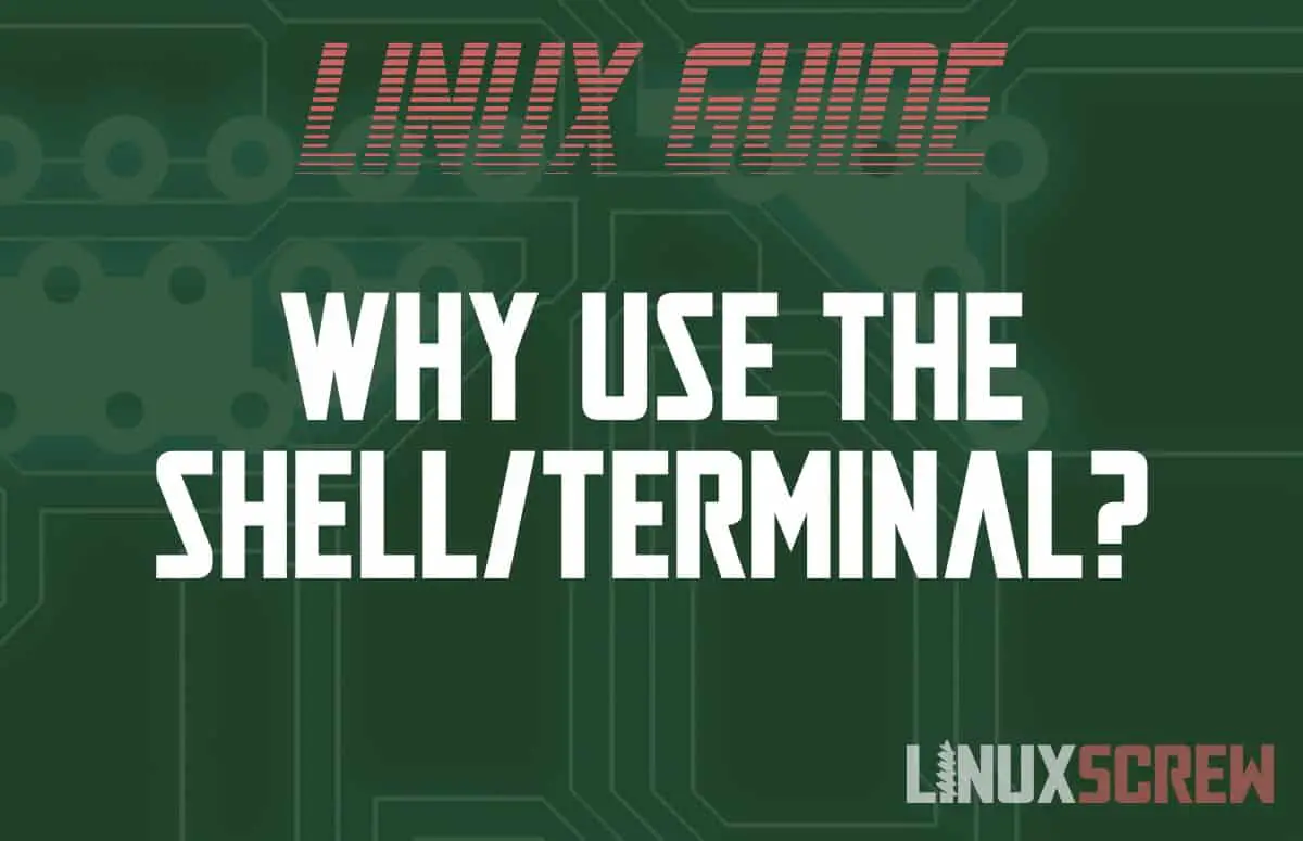 Why Use the Terminal?
