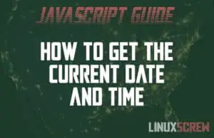 JavaScript get current date/time