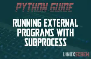 Python subprocess