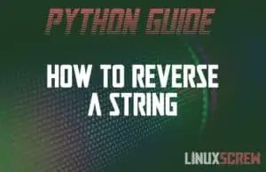 Python reverse string