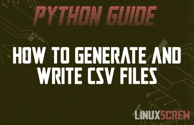 how-to-generate-write-csv-files-in-python-with-examples