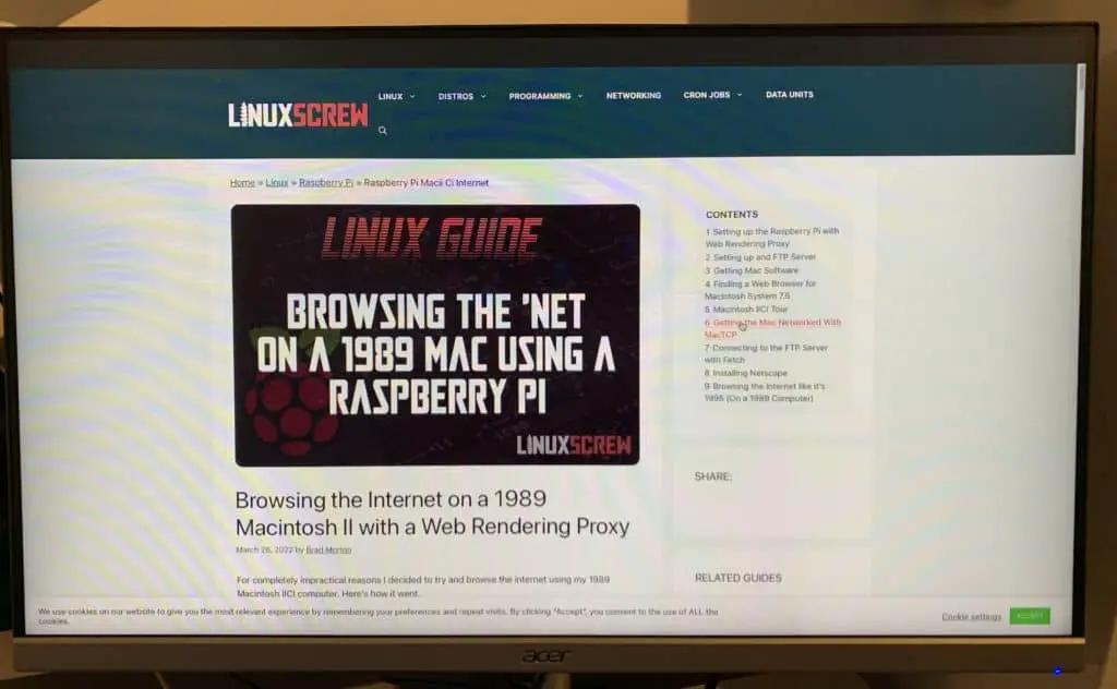 Raspberry Pi Internet Kiosk 10