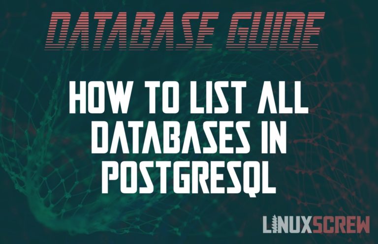 how-to-list-all-databases-in-postgresql